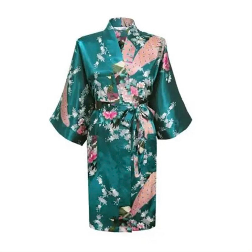 COMMAND THE ROOM SATIN ROBE – Kitty Wiggle Collection
